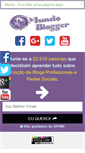 Mobile Screenshot of mundoblogger.com.br